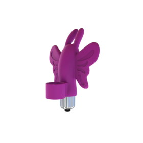 Doigt chinois vibrant papillon violet 